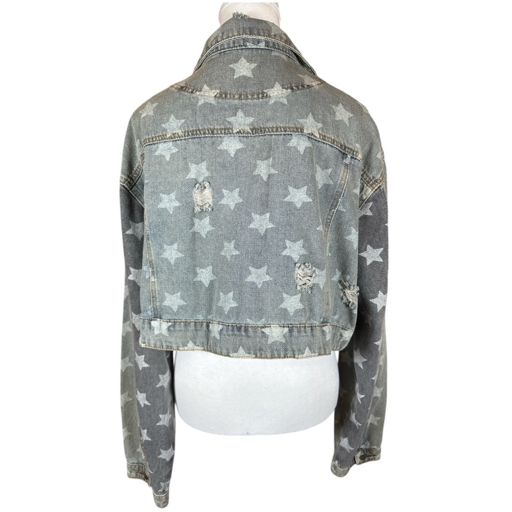POL NWOT Starry Denim Jacket - Picture 4 of 8